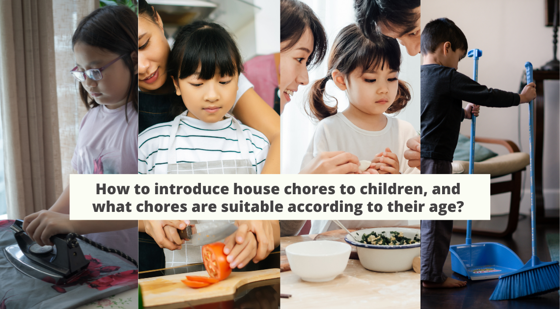 How do parents introduce house chores to kindergarten, Primary school ...